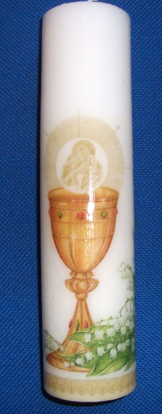 Sviečka - Eucharistia (6 x 24 cm)