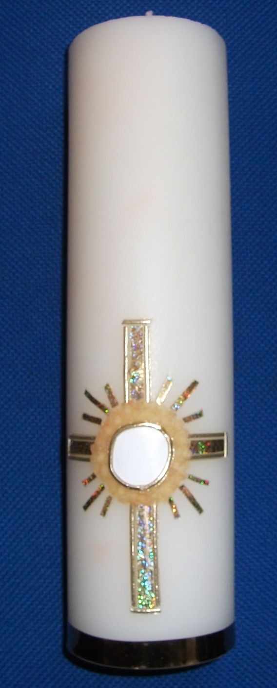 Sviečka - Eucharistia 5x23cm