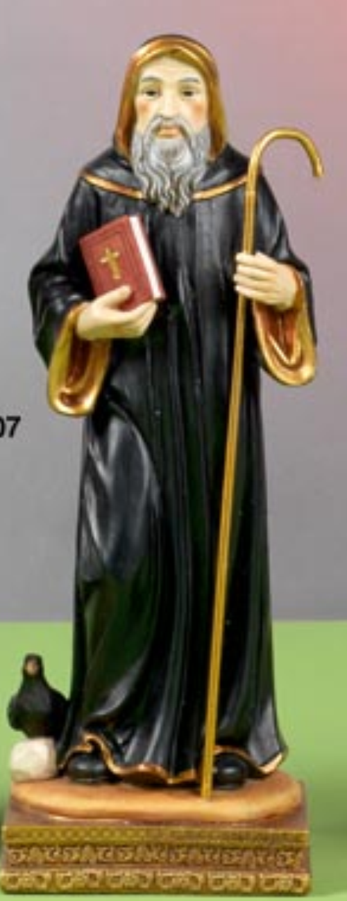 Svätý Benedikt socha (21 cm)