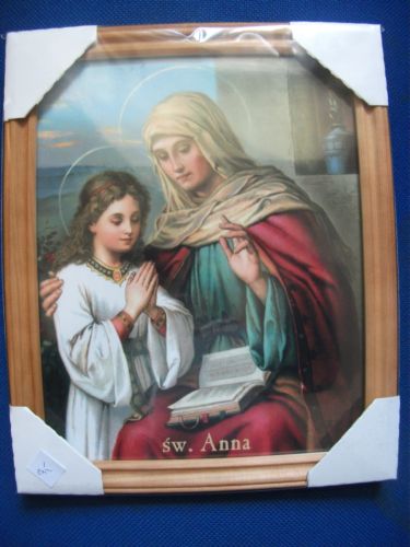 Obraz - Svätá Anna (28 x 22,5 cm)