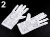 rukavice spoločenské 17 cm