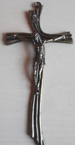 Kríž kovový  15x8 cm