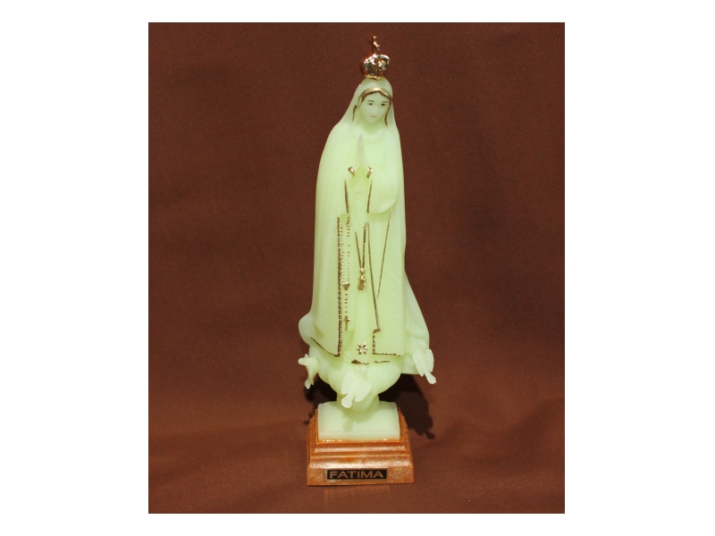 Panna Mária Fatimská fosforeskujúca s korunkou
