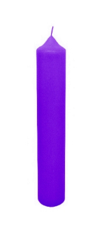Pôstna sviečka fialová 1ks (5,5 x 23 cm)