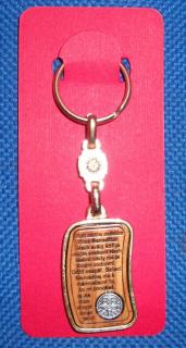 klúčenka s medailonom svätého  Benedikta