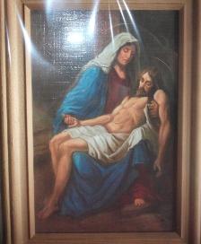 Sedembolestná Panna Mária - obraz, 35 x 42 cm