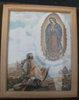 Panna Mária Guadalupská - obraz, 28 x 34 cm