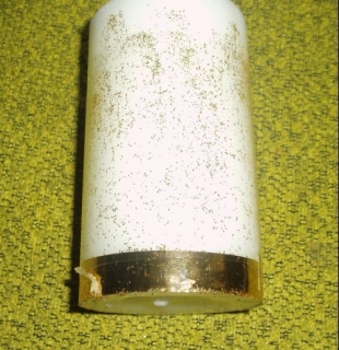 Flitrovaná sviečka 5,5 x 9,5 cm
