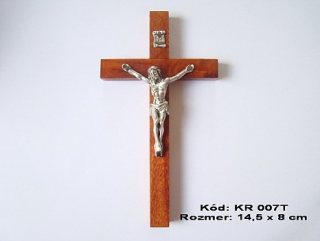 Kríž tmavý 14,5 x 8cm