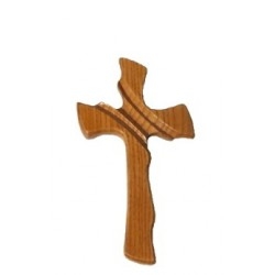 Kríž moderný  drevený bez korpusu 