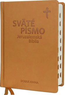 Sväté písmo – Jeruzalemská Biblia (stredný formát) – hnedá obálka